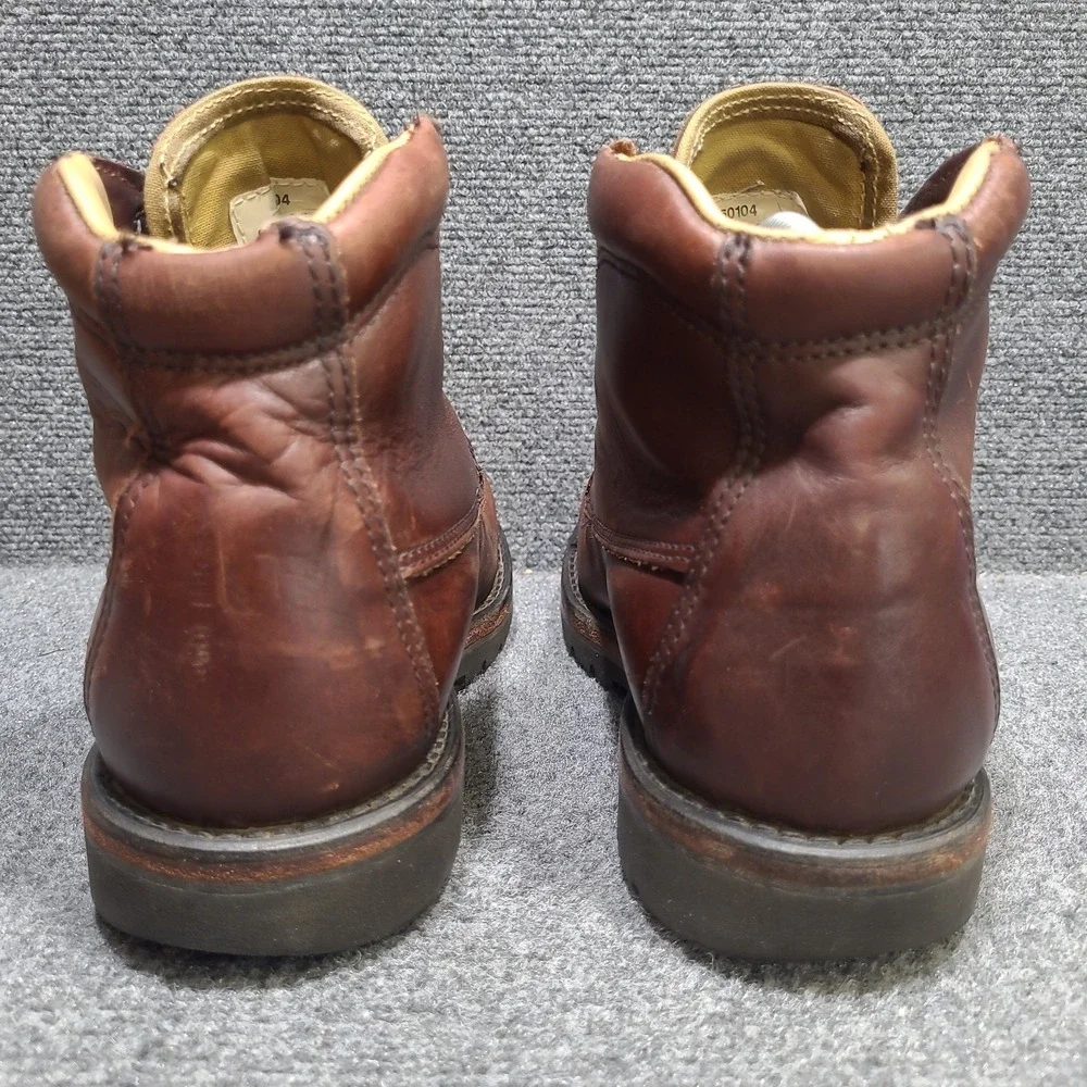 Vintage Filson Men's Chukka Boots Brown Leather Lace Up Round Toe US 9.5 D 50104